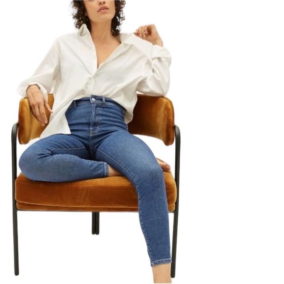 Everlane NWT The Way High Skinny Jean Sz 27 - Picture 2 of 8